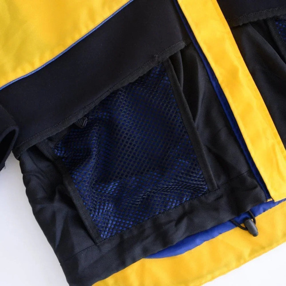 Tommy Hilfiger Vintage Y2K Yellow Ski Windbreaker Jacket ~Yellow ~Xlarge - Picture 13 of 16